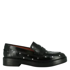 MOCASSINS à STUDS EN CUIR MIRNOU - JONAK pour FEMME | Printemps